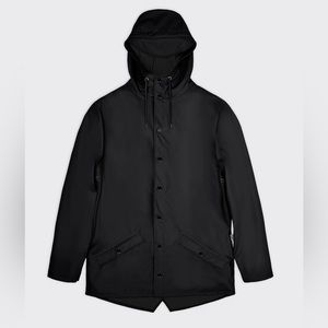 Rains Jacket Black XSS / XS